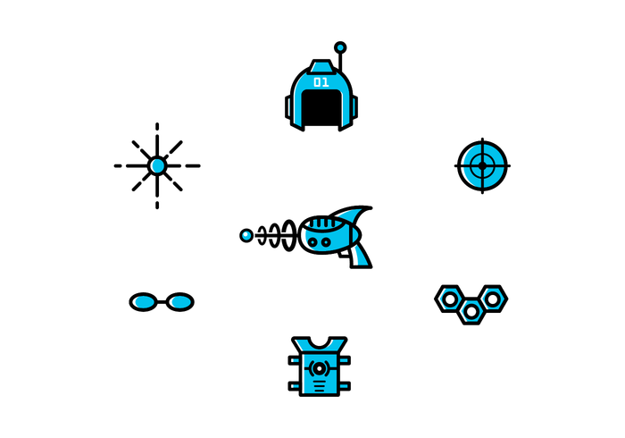 Free Laser Tag Vector