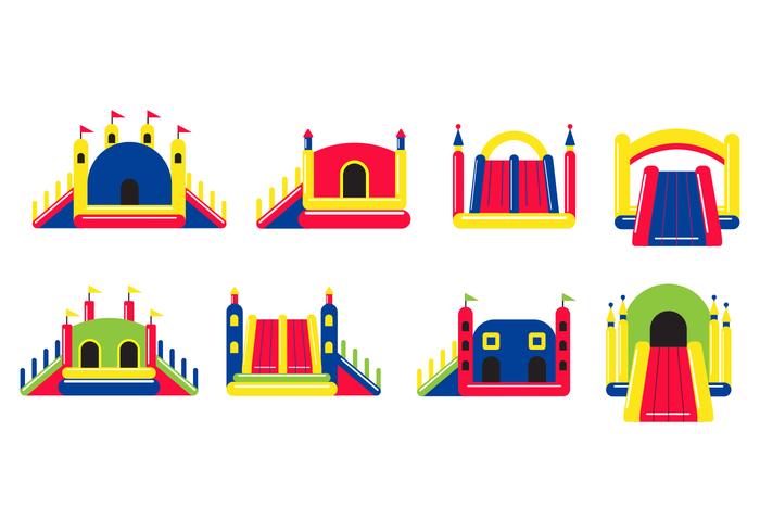 Free Bounce House Vector Free Bounce House Vector