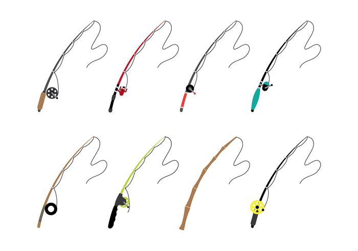 Fishing Rod Vector