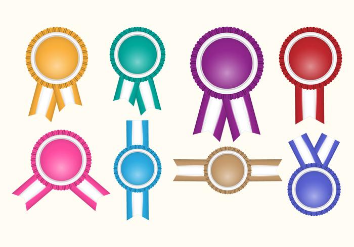 Free Cockade Vector Badges Free Cockade Vector Badges