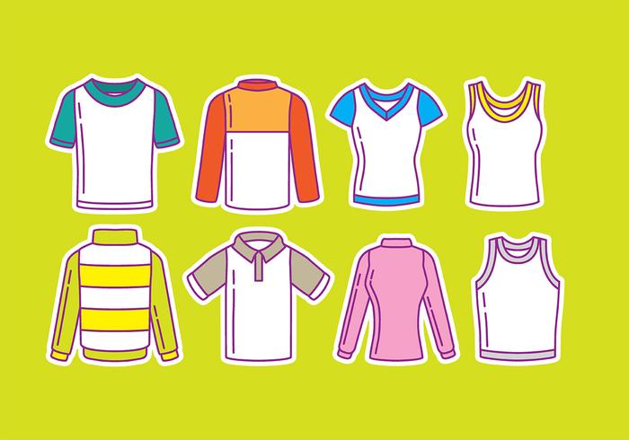 Raglan Vector Icons Raglan Vector Icons