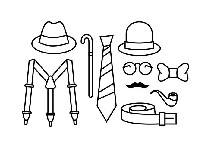 Free Suspenders Vector