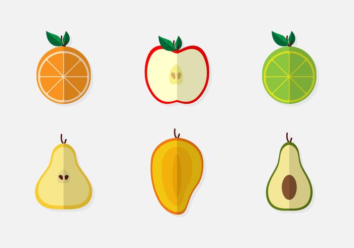 Frutas de Pasión en Rebanadas vector