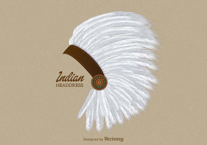 Libre Vector Indian Headdress