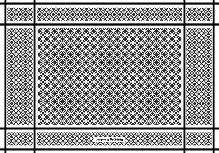 Keffiyeh Vector Pattern Background