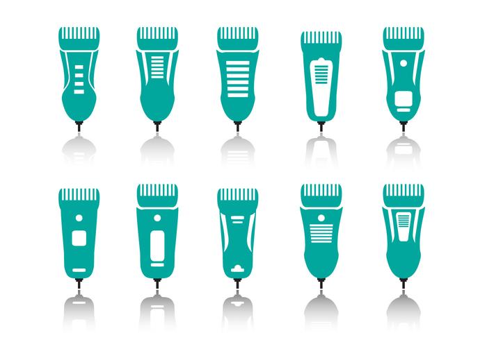 Hair Clippers appliances icons Hair Clippers appliances icons