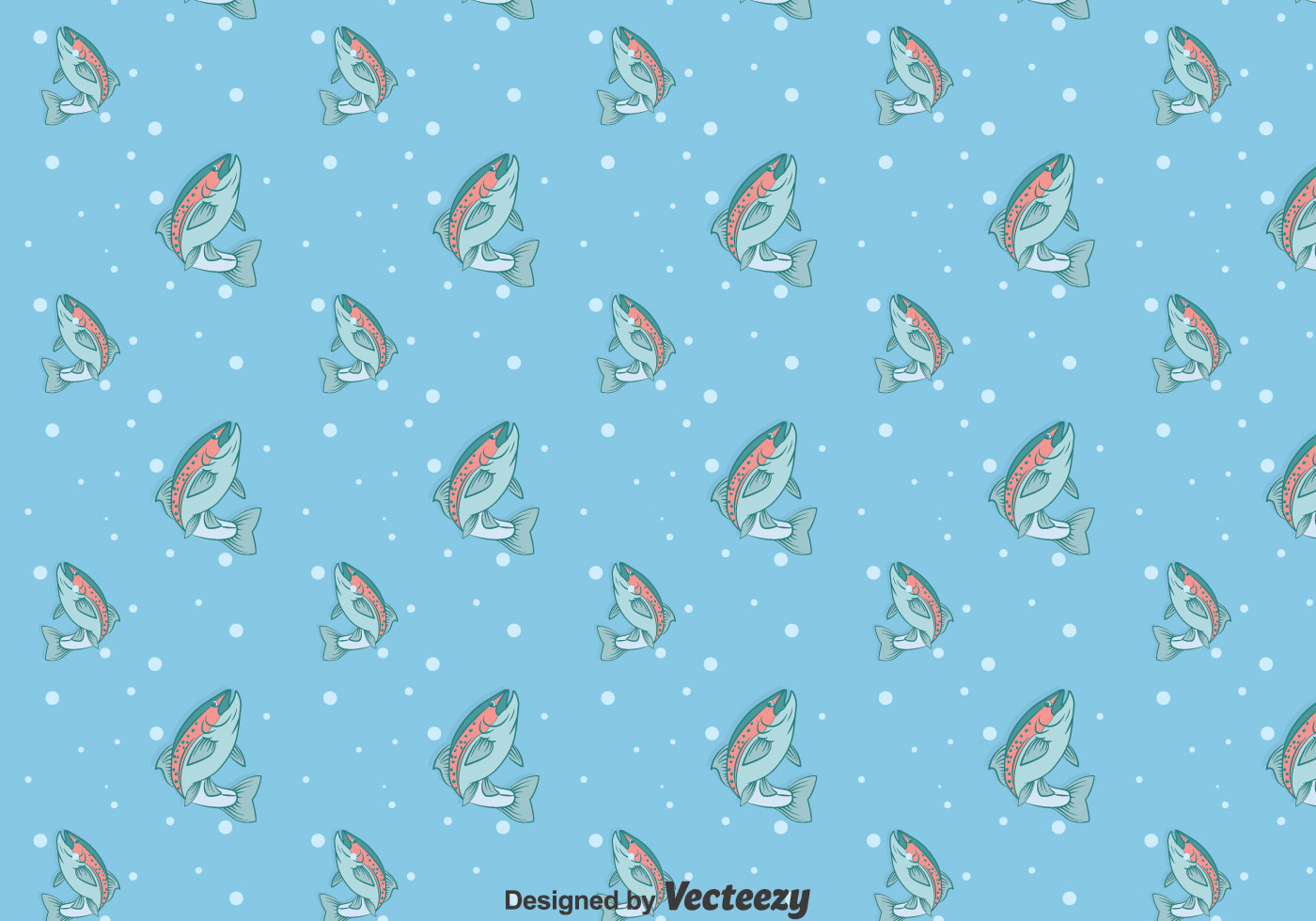 Download Rainbow Trout Blue Pattern 128874 - Download Free Vectors ...