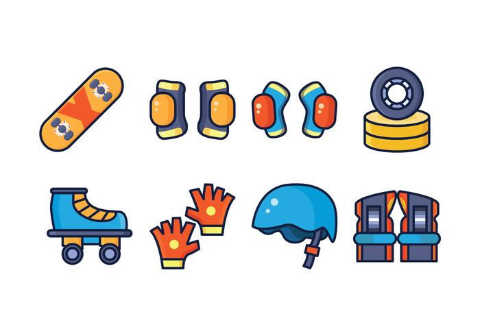 Free Skate Icon Pack vector