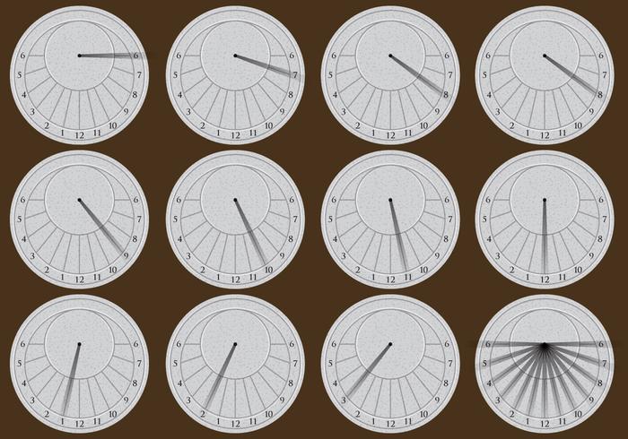 Círculos circulares vector