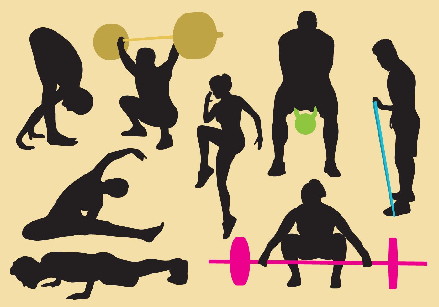 Download Fitness Free Vector Art - (10335 Free Downloads)