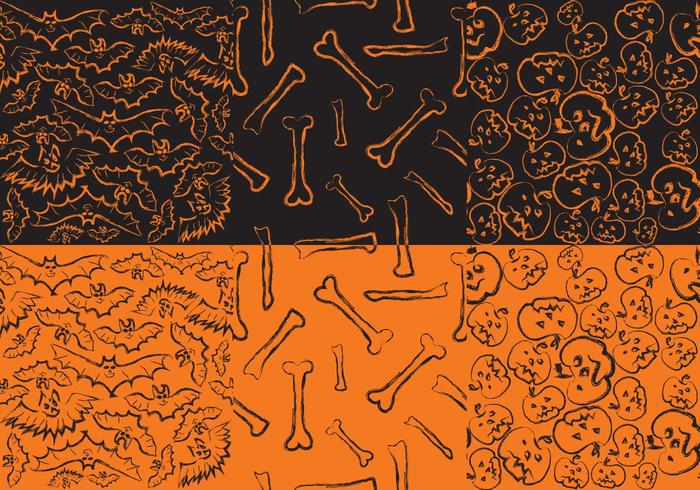 Halloween Patterns vector