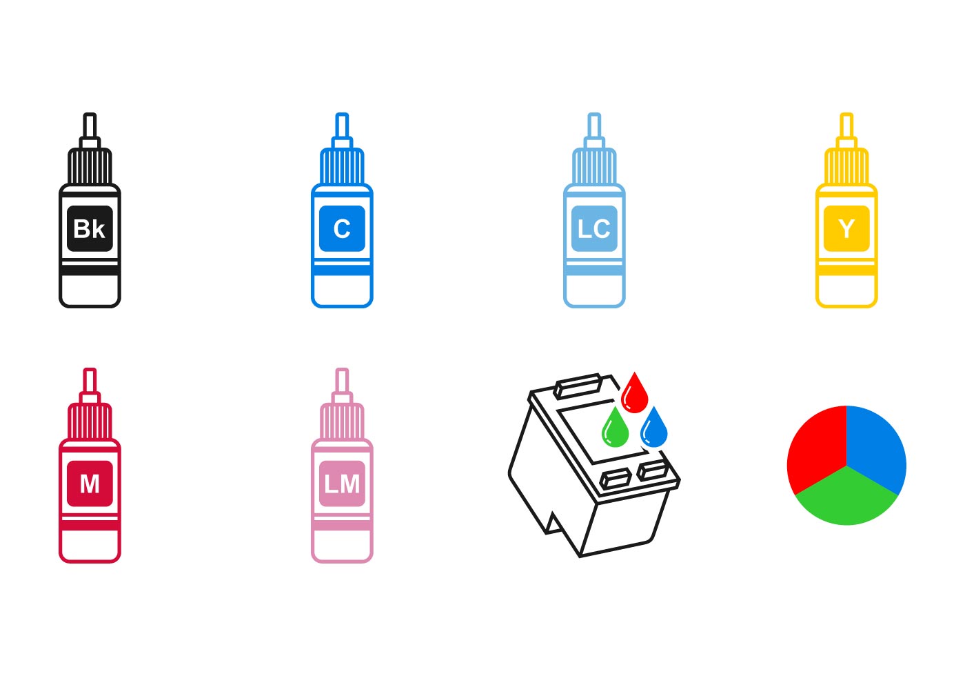 Ink Cartridge Icon Vectors 129006 Vector Art at Vecteezy