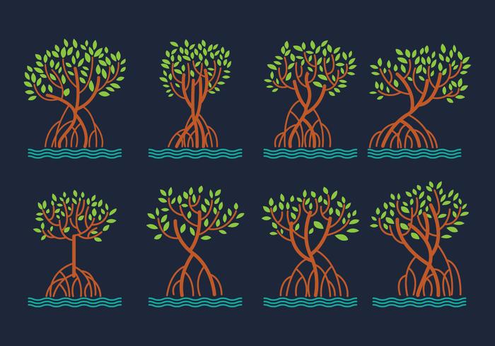 Mangrove Vector Pack 