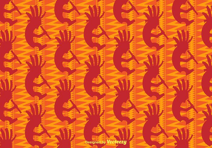 Free Kokopelli Vector Background