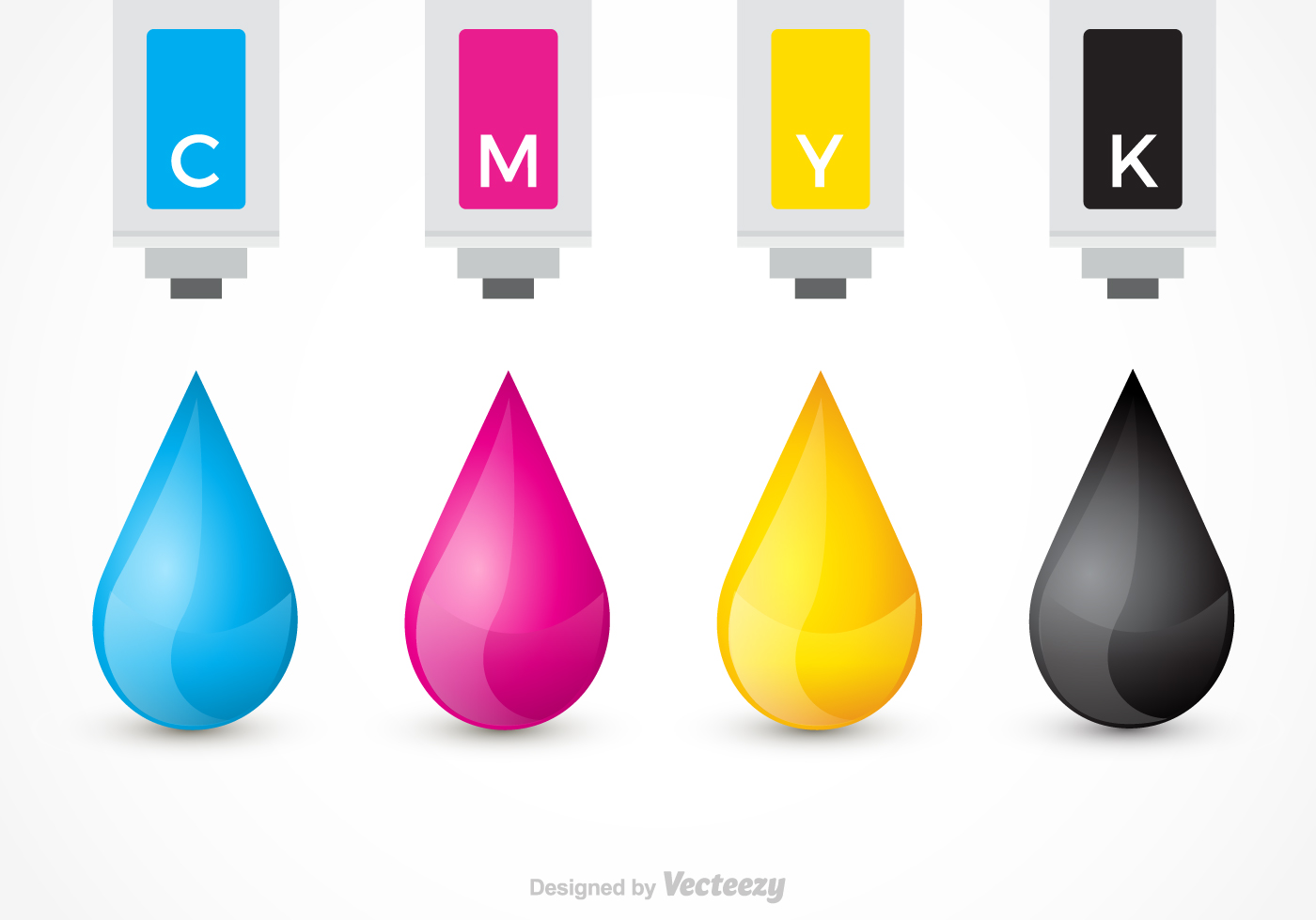 Ink Cartridges Vector Design Download Free Vector Art, Stock Graphics