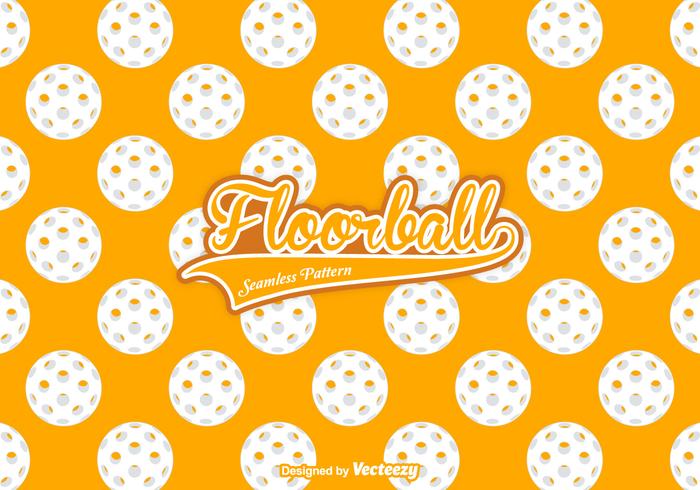 Patrón libre del vector de Floorball