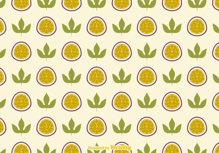 Free Passion Fruit Vector Background
