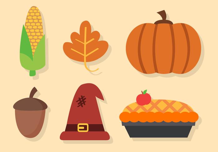 Free Thanksgiving Elements Vector