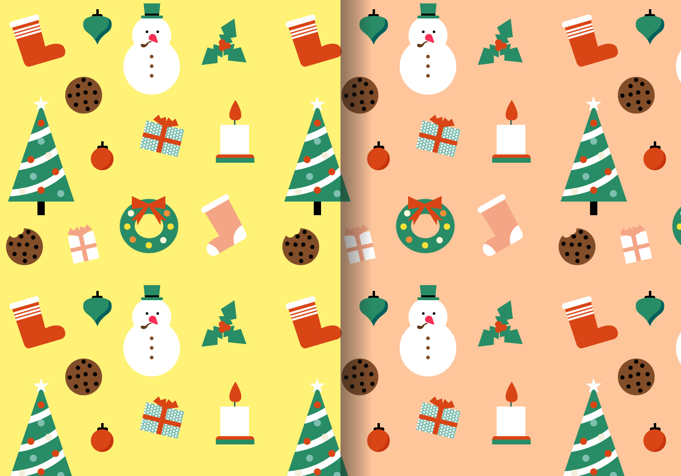 Download Free Christmas Pattern Vector - Download Free Vectors ...