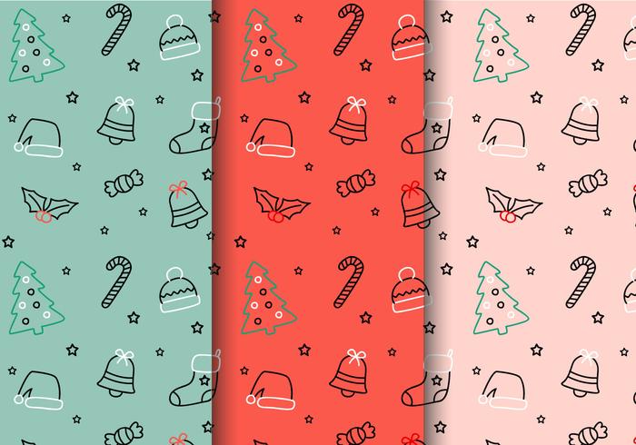 Free Christmas Pattern Vector