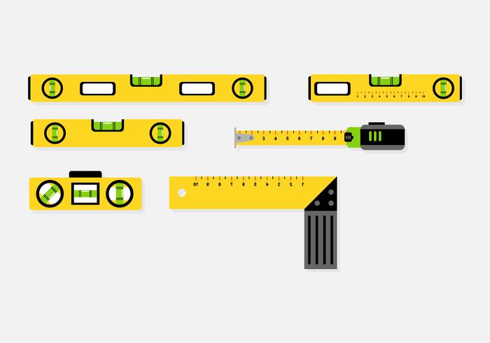 Tool Level Icon Vector Set