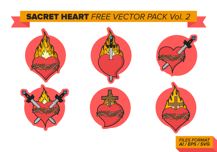 Sacret Heart Free Vector Pack Sacret Heart Free Vector Pack