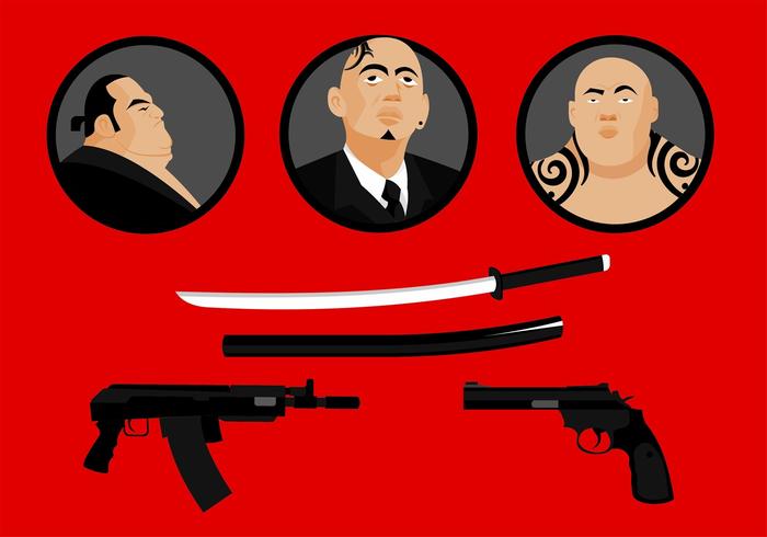 Yakuza Free Vector