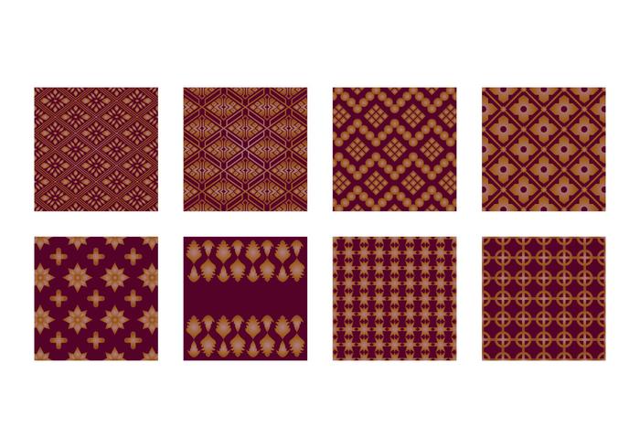 Free Songket Pattern Vector