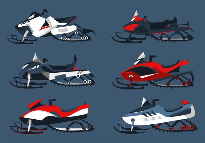Snowmobile Free Vector Snowmobile Free Vector