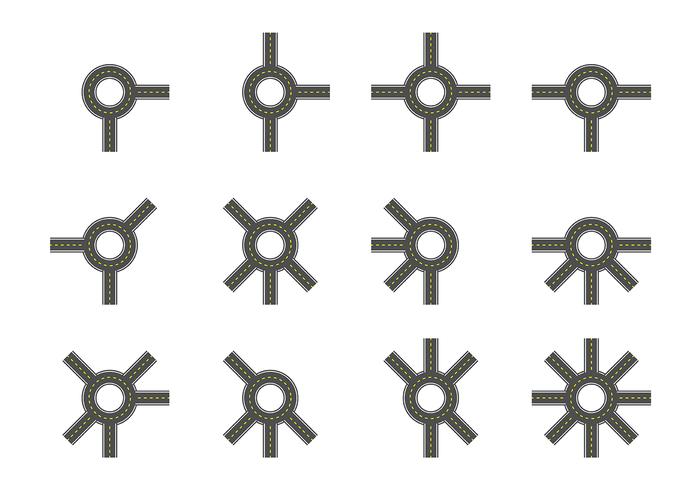 Roundabout Vector