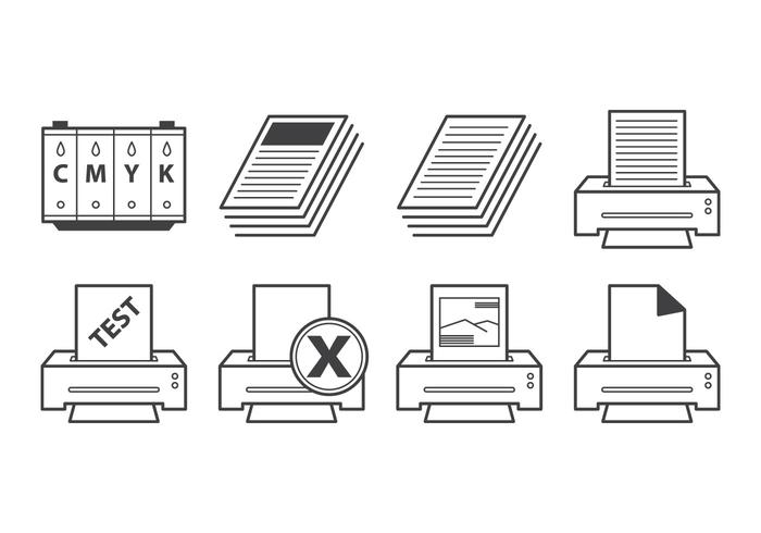 Printer Icon Vector