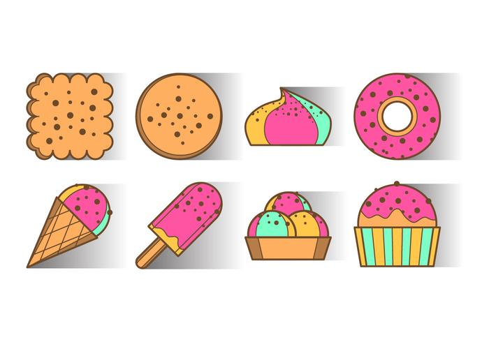 Free Dessert Icon Vector