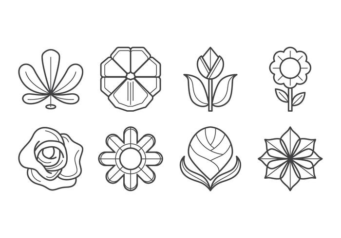 Flower Icon Vector