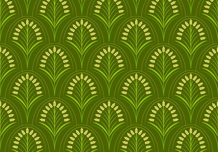 Free Rice Field Pattern vector
