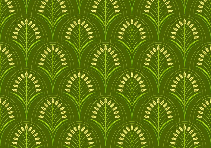 Free Rice Field Pattern vector