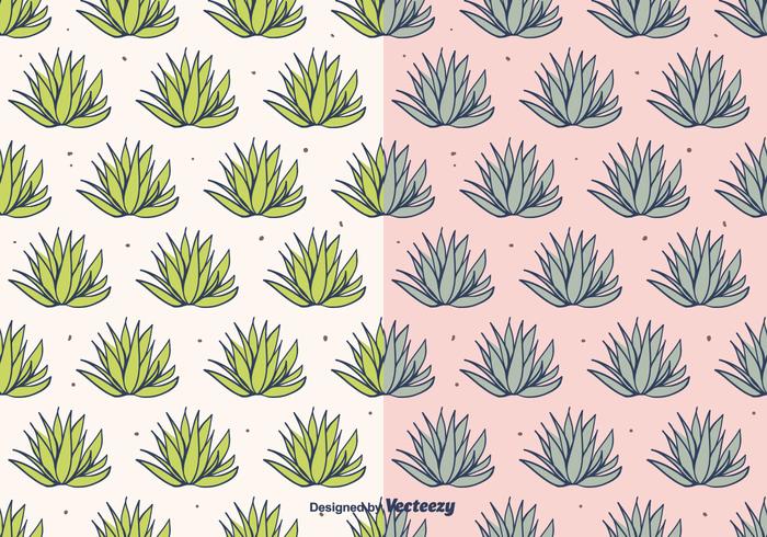Maguey Vector Pattern Maguey Vector Pattern