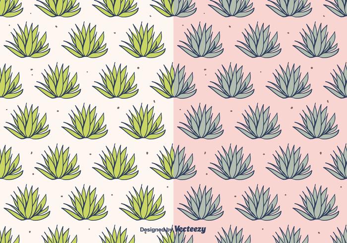 Maguey Vector Pattern