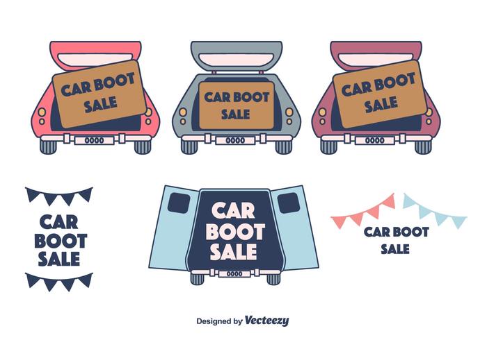 Car Boot Sale vector