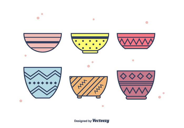 Bowls Vector