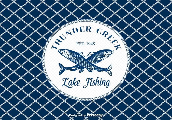 Free Fishing Vector Background