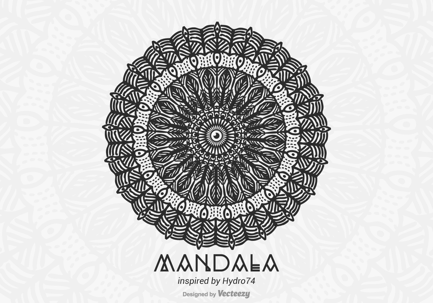 Download Free Hand Drawn Vector Mandala - Download Free Vectors ...