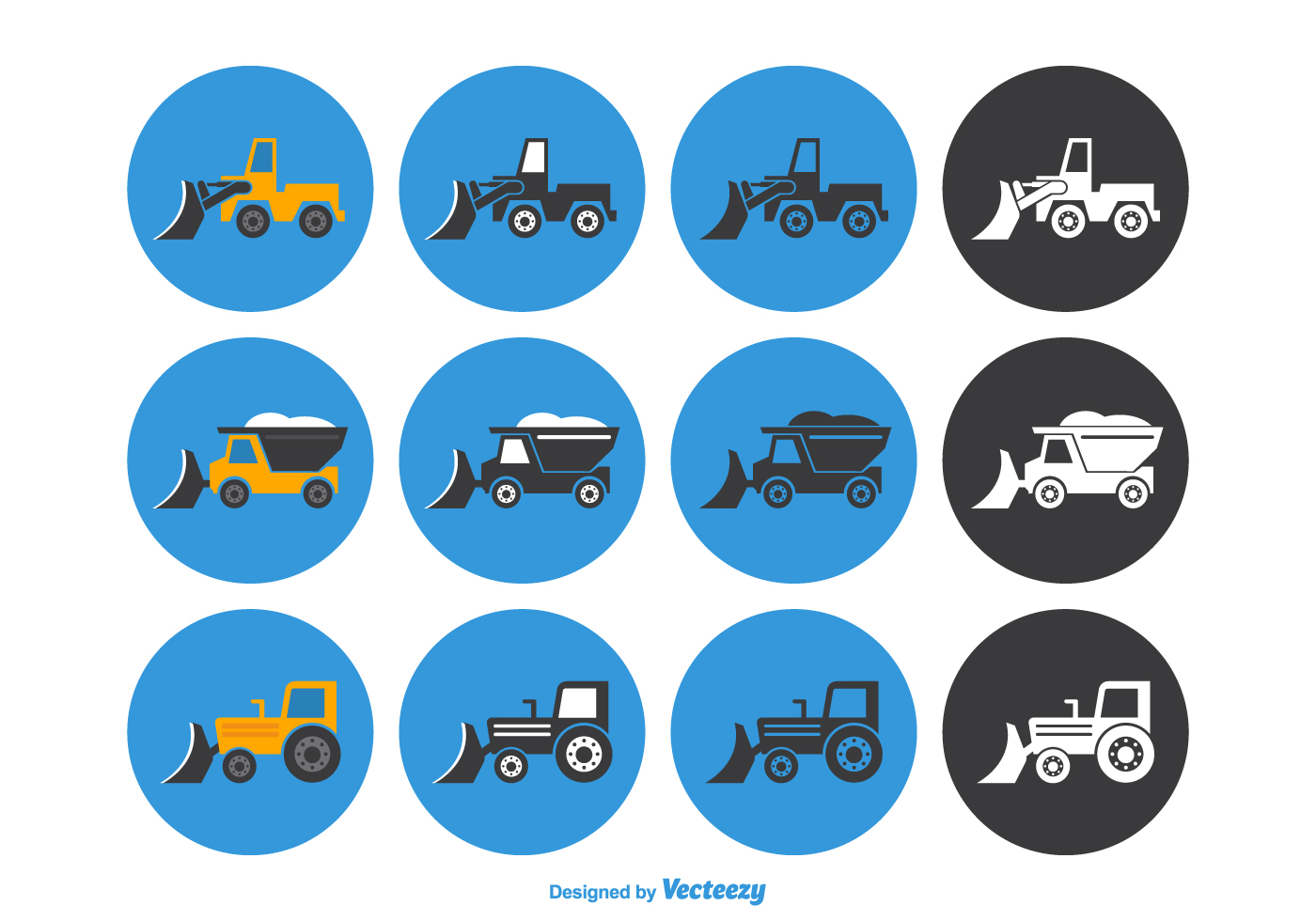 Download Free Snow Plow Vector Icon Set - Download Free Vectors ...