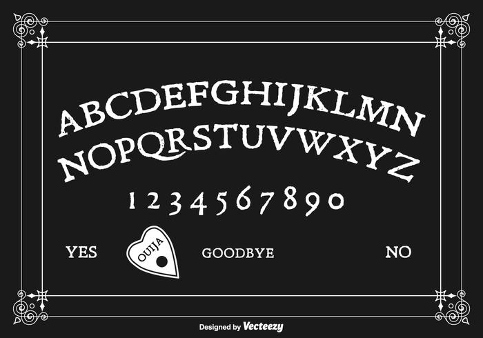 Free Ouija Board Vector Design