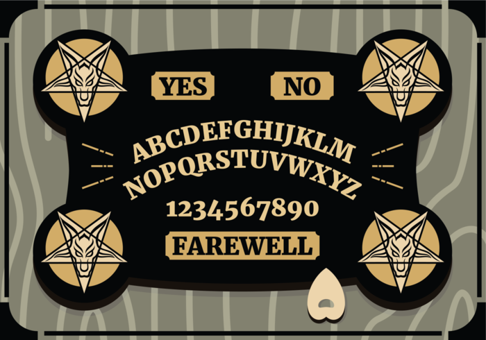 Ouija Board Vector