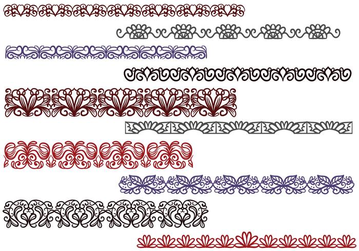 Free Lace Vectors Free Lace Vectors