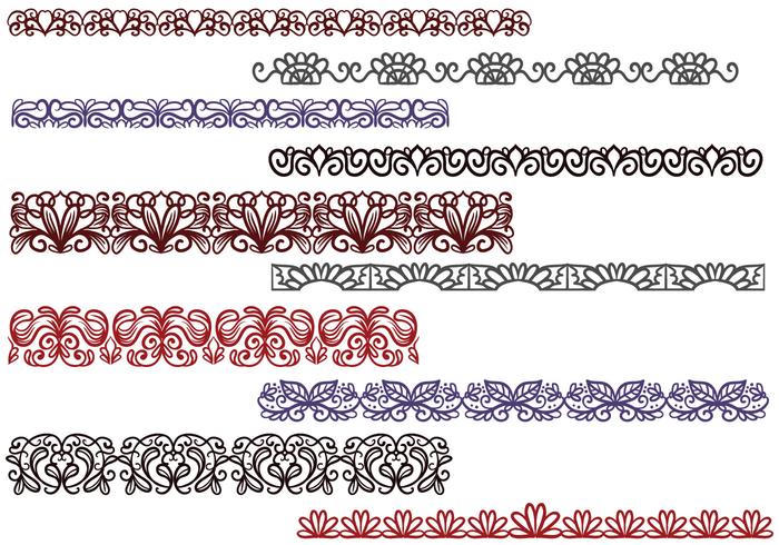 Free Lace Vectors