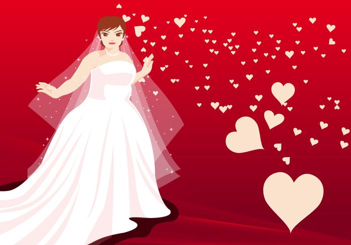 Married Women Vector Illustration