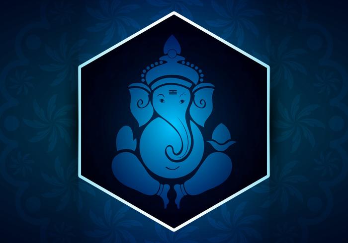 Ganpati background vector