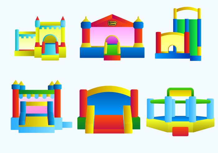 Bounce House Vector Libre