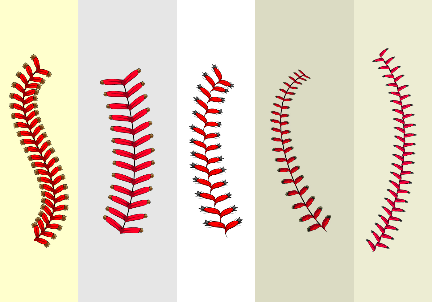 Download Baseball Laces Free Vector for free.